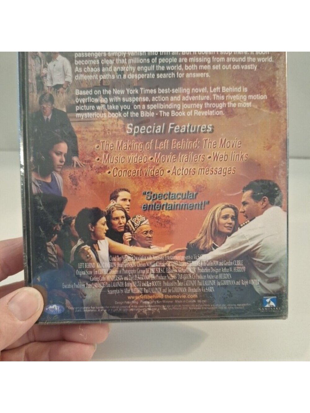 Left Behind The Movie DVD New Sealed Kirk Cameron - Picture 6 of 7